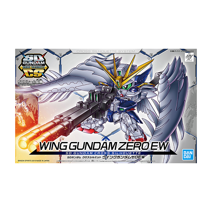 SD Gundam Cross Silhouette Wing Gundam Zero EW - Model Kit Articulado - Bandai