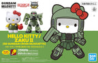 HELLO KITTY/ZAKU II [SD GUNDAM CROSS SILHOUETTE] - Model Kit Articulado - Bandai