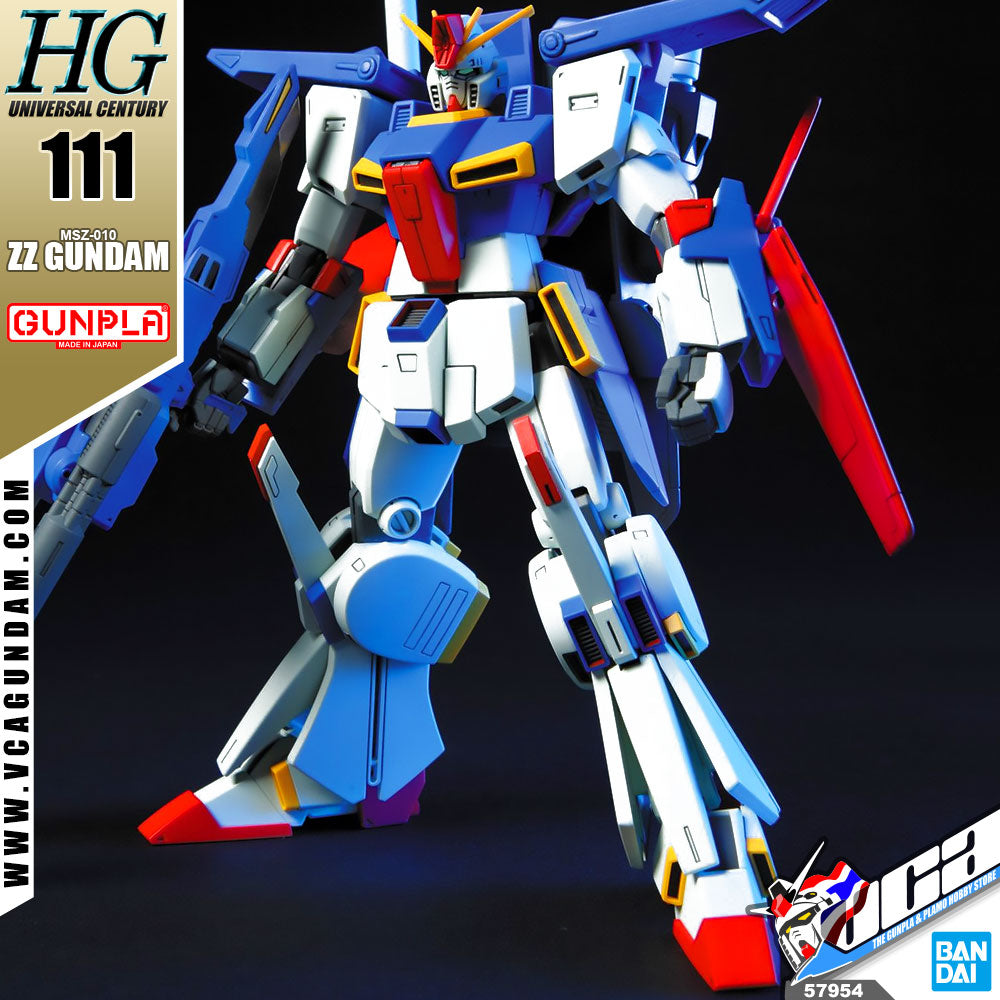 1/144 HGUC ZZ GUNDAM - Model Kit Articulado - Bandai