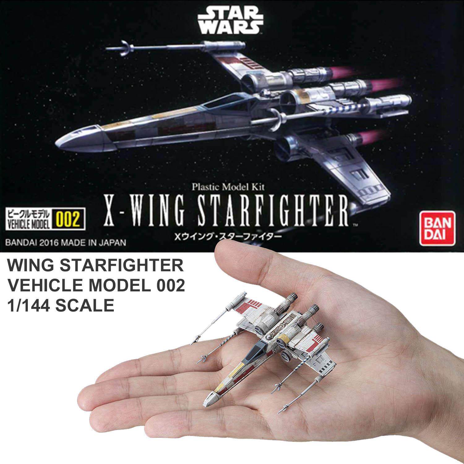 VEHICLE MODEL 002 X WING STARFIGHTER Model Kit Star Wars BlasterChile