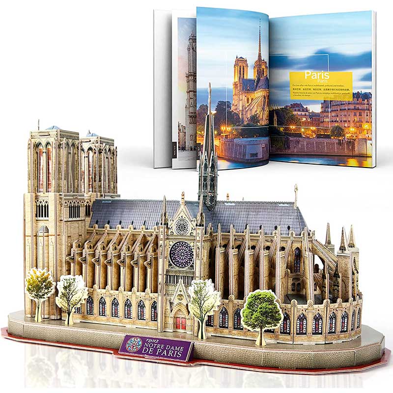 Notre Dame - Nat Geo - Rompecabezas 3D