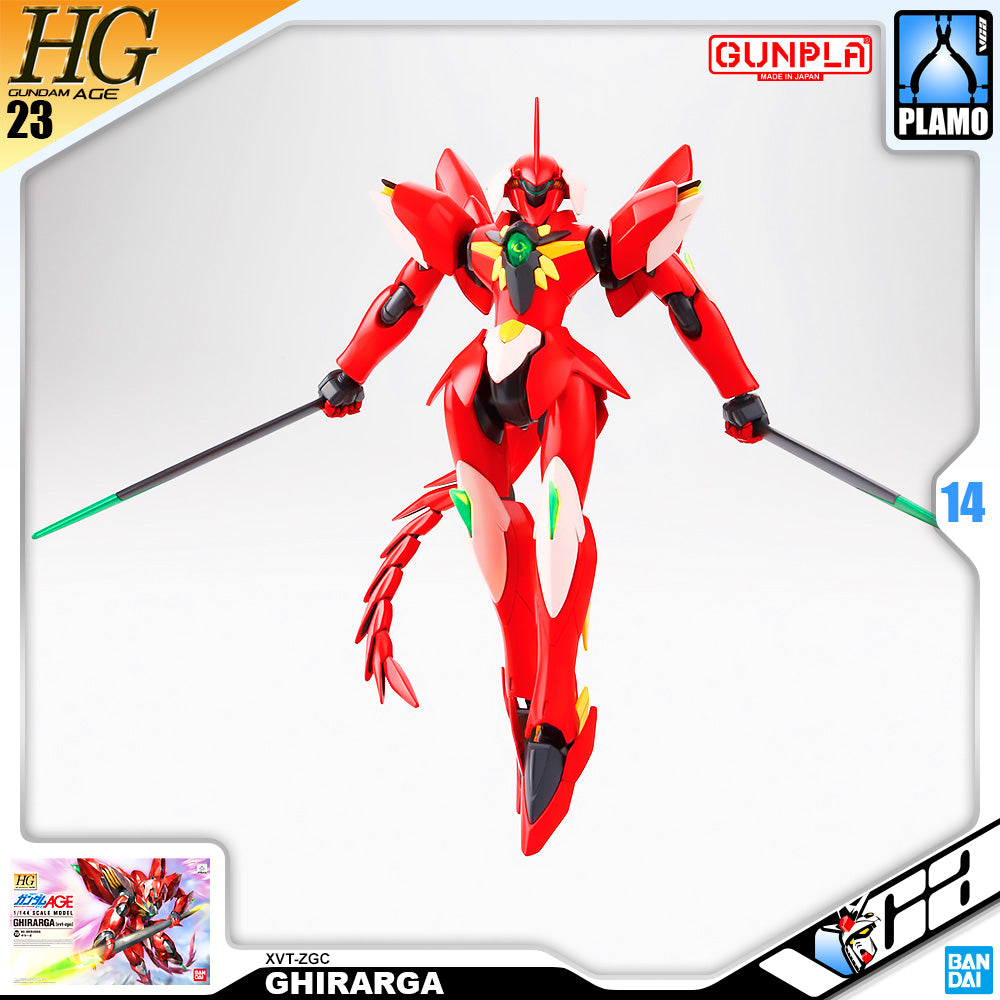 HG 1/144 GHIRARGA - Model Kit Articulado - Bandai