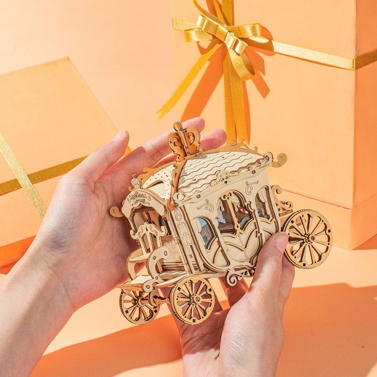 Carriage - Rompecabezas 3D - Maqueta de Madera Rolife