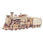 Prime Steam Express Train - Rompecabezas 3D - Maqueta de Madera Rolife