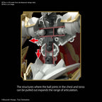 Gallantmon/Dukemon Standard Amplified - Digimon Model Kit Articulado - Bandai