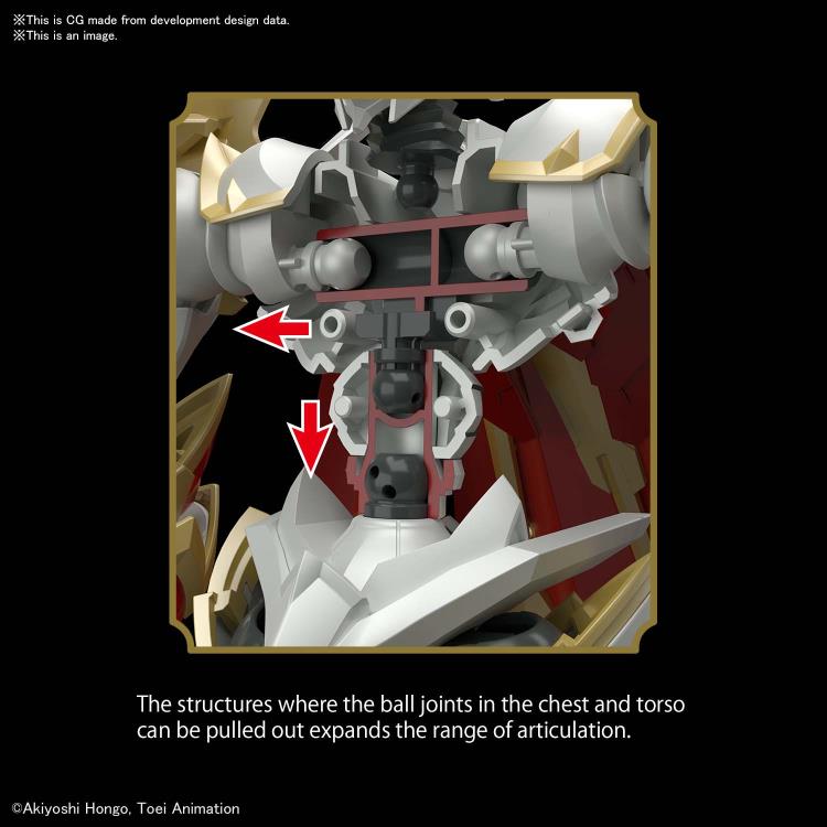 Gallantmon/Dukemon Standard Amplified - Digimon Model Kit Articulado - Bandai