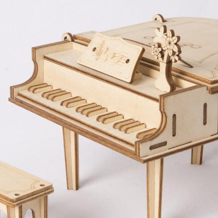 Grand Piano - Maqueta de Madera Rolife