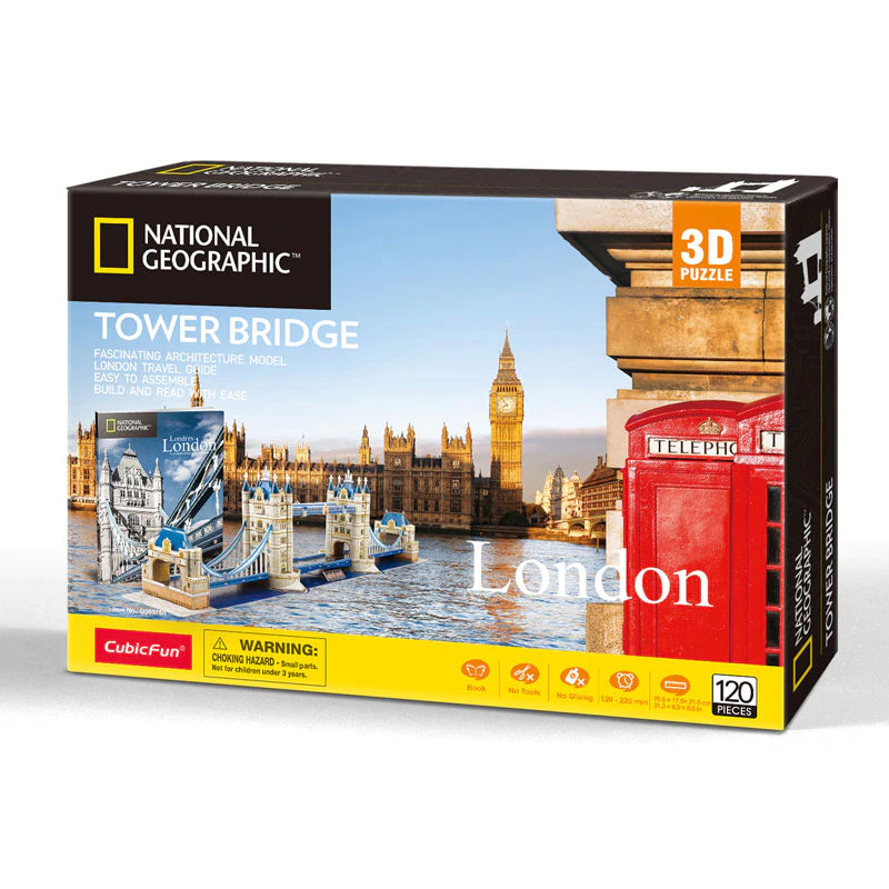 Tower Bridge London - Nat Geo - Rompecabezas 3D