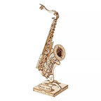 Saxophone - Mini Saxofón - Maqueta de Madera Rolife