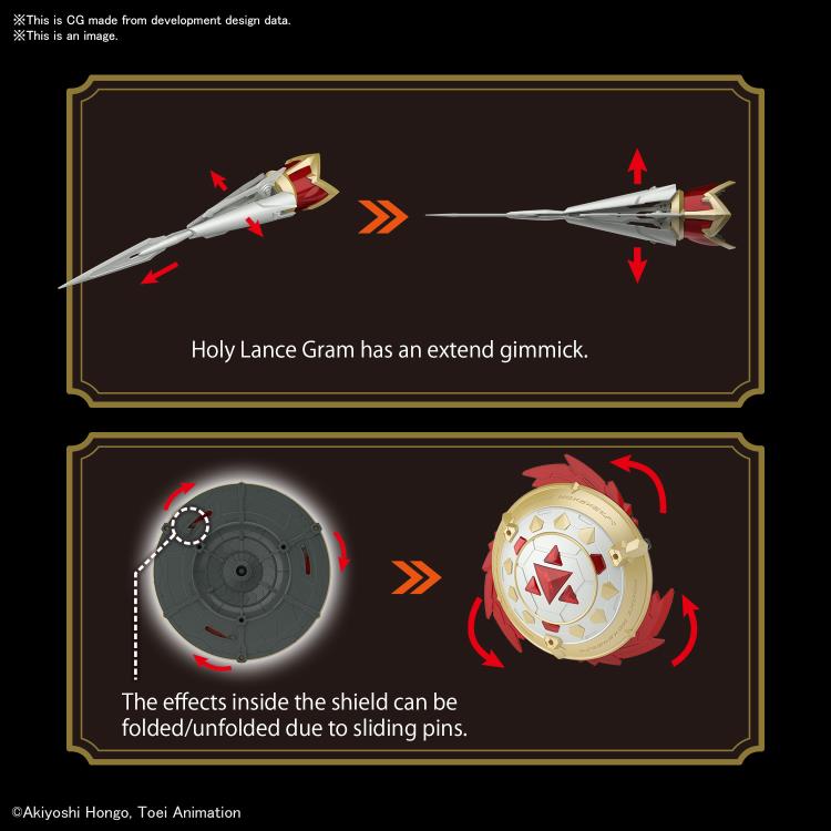 Gallantmon/Dukemon Standard Amplified - Digimon Model Kit Articulado - Bandai