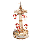 Parachute Tower - Rompecabezas 3D de Madera - ROKR
