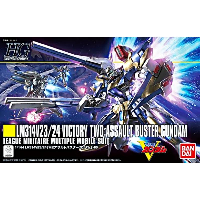 1/144 HGUC V2 ASSAULT BUSTER GUNDAM - Model Kit Articulado - Bandai