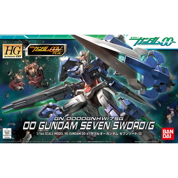 HG 1/144 00 Gundam Seven Sword/G  - Model Kit Articulado - Bandai