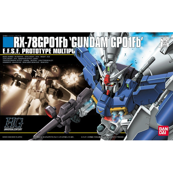 1/144 HGUC RX-78 GP01Fb - Model Kit Articulado - Bandai