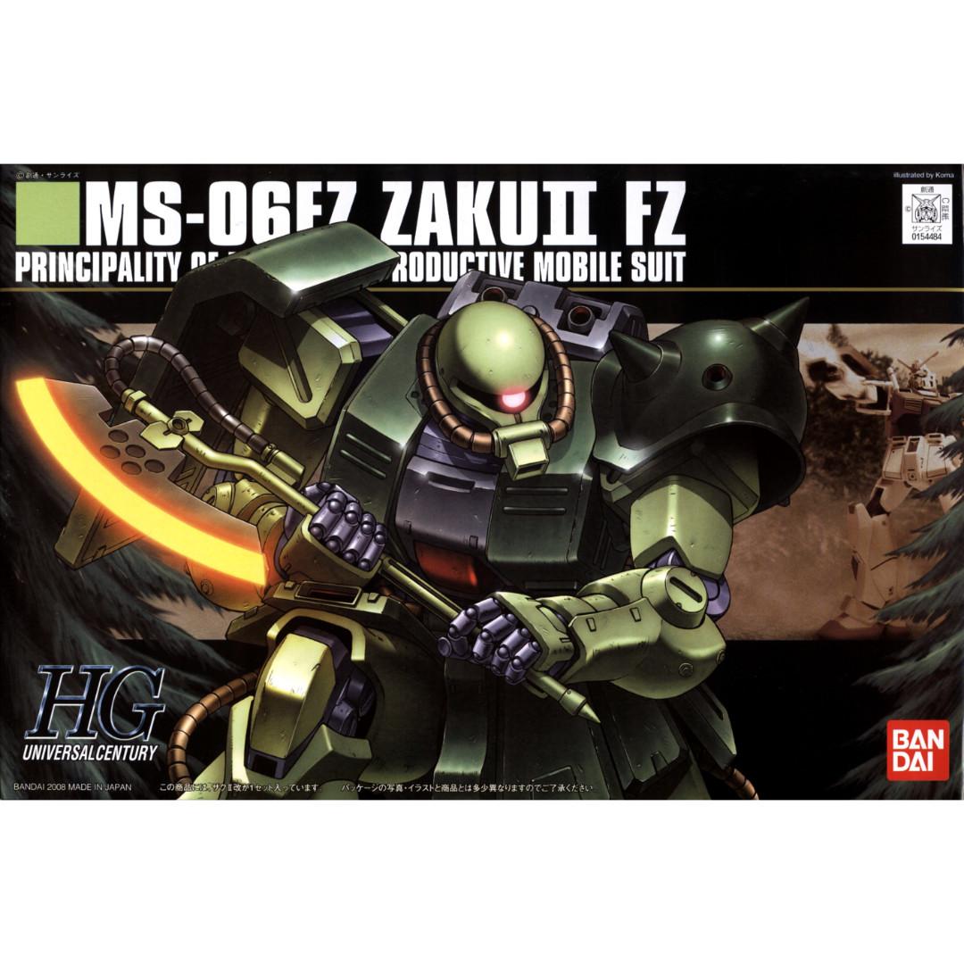 1/144 HGUC ZAKU II FZ - Model Kit Articulado - Bandai