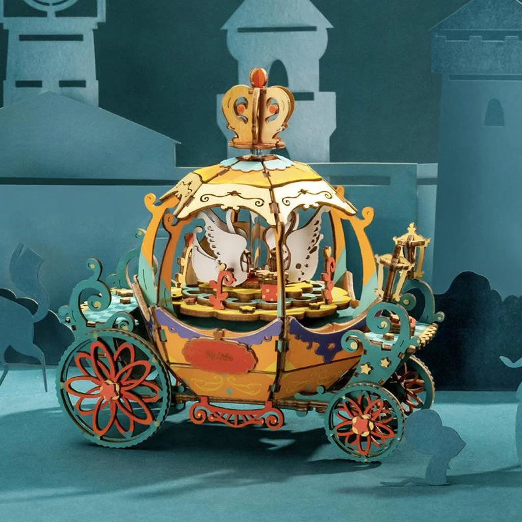 Pumpkin Carriage - Caja Musical Armable - Rolife