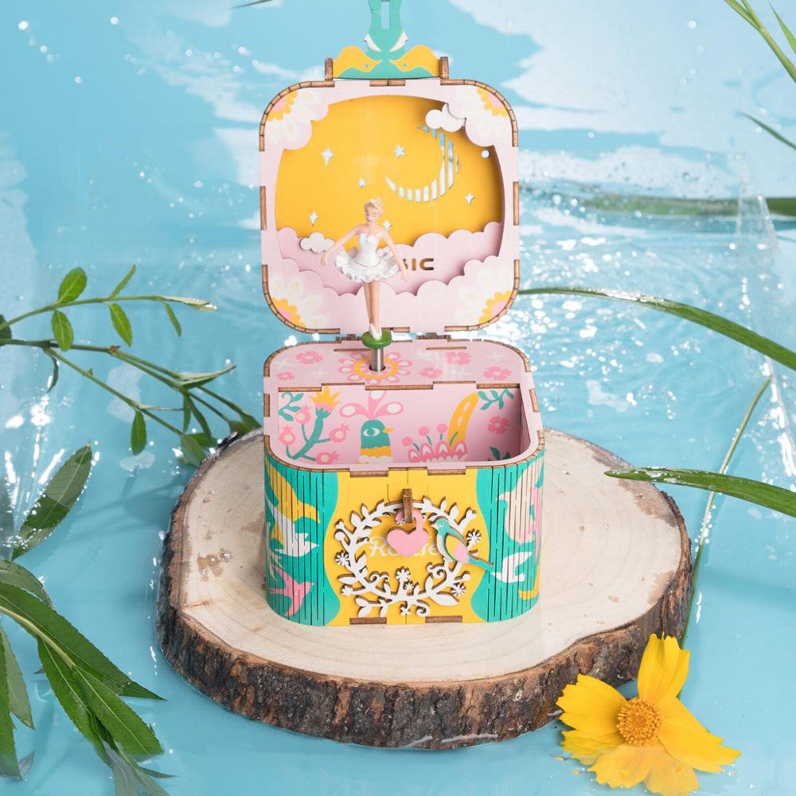 Dancing Ballerina - Caja Musical Armable