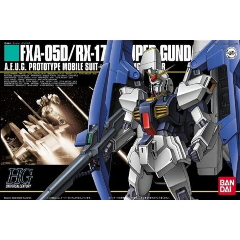1/144 HGUC FXA-05D/RX178 SUPER GUNDAM - Model Kit Articulado - Bandai