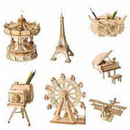 Eiffel Tower - Rompecabezas 3D - Maqueta de Madera Rolife