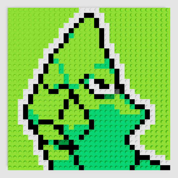 Metapod Puzzle 2D - 25.5 x 25.5cm - Pix Brix