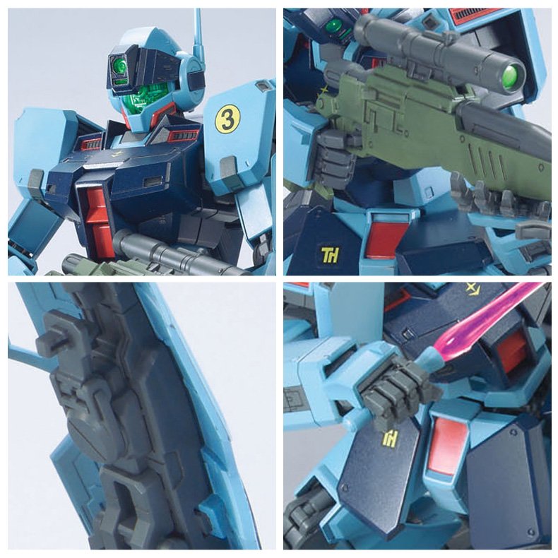 MG 1/100 RGM-79SP GM SNIPER II - Model Kit Articulado - Bandai
