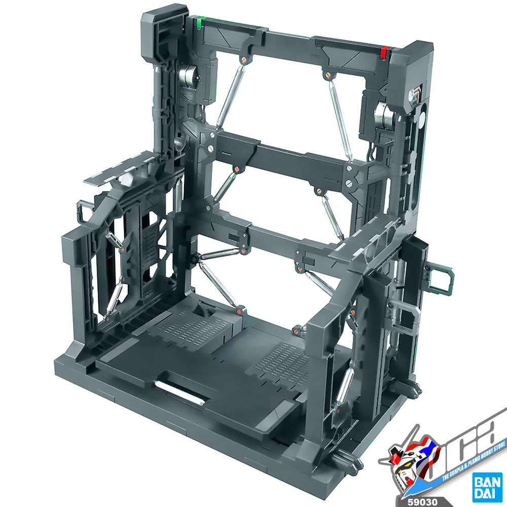 HANGAR SYSTEM BASE 001 - BLACK - Bandai