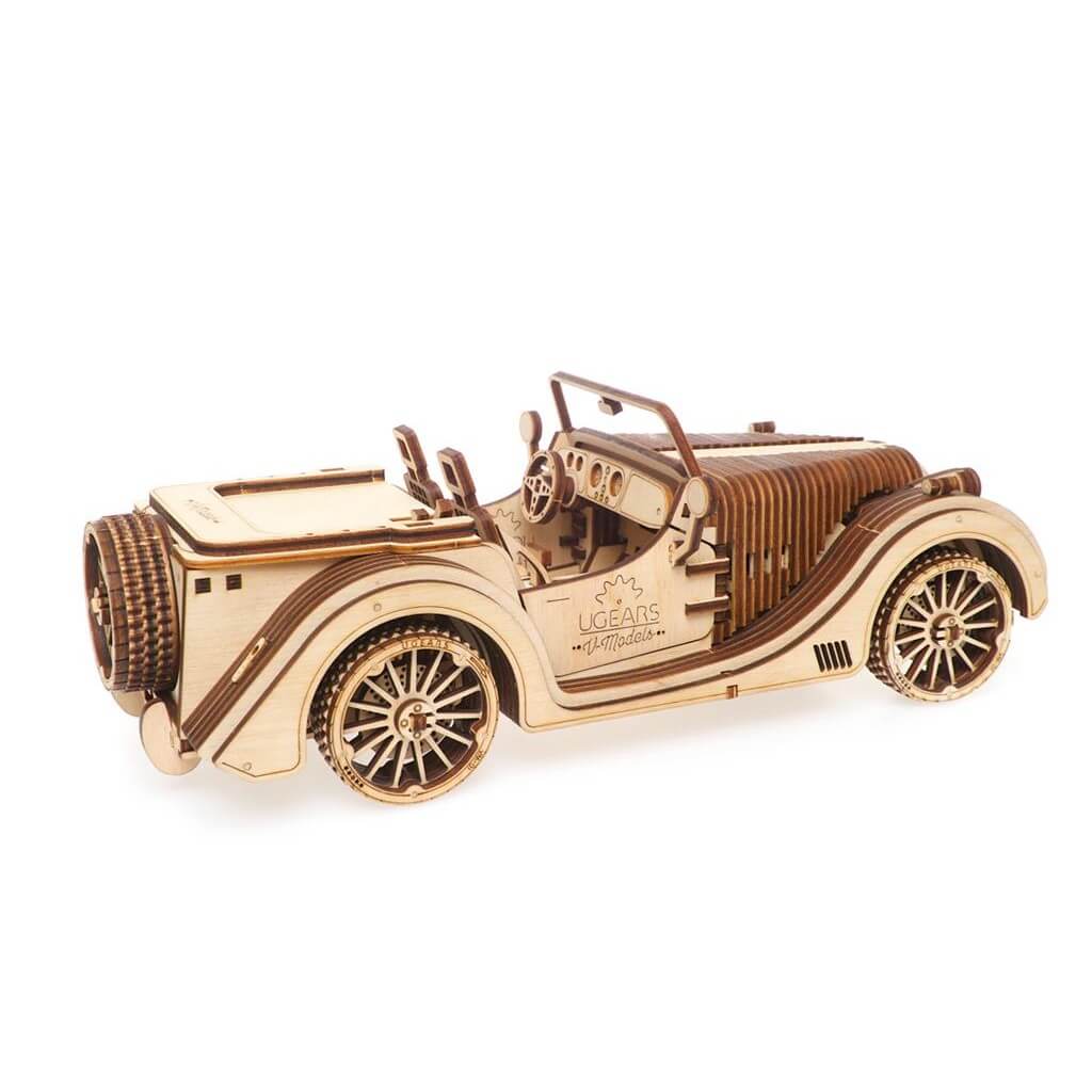 Roadster VM-01 - Maqueta Mecánica de Madera - Ugears
