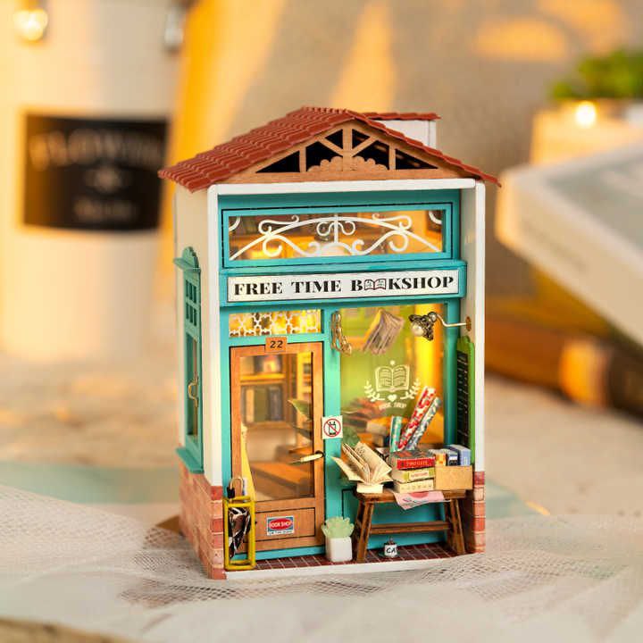 Free Time Bookshop - Maqueta Miniatura - Rolife
