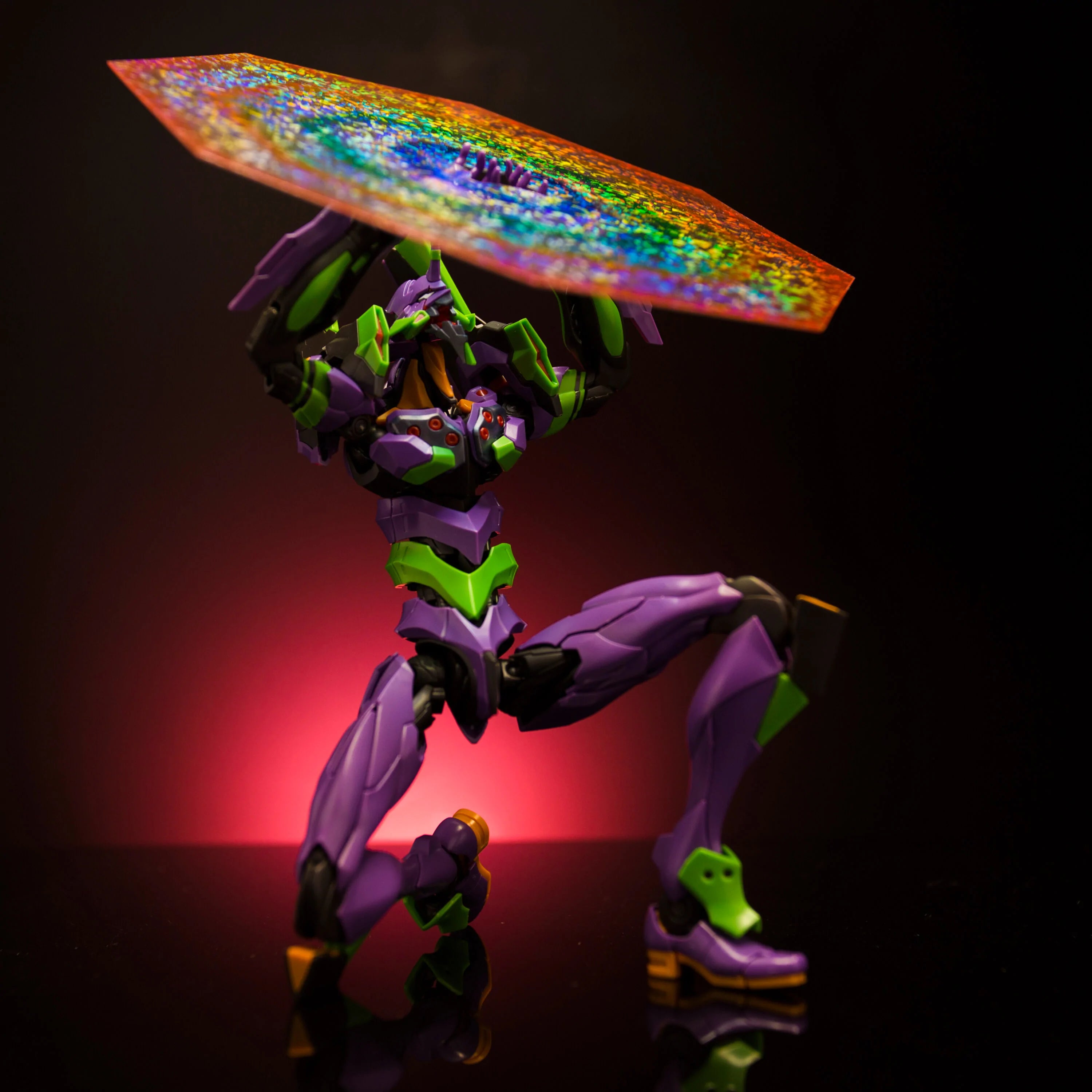 RG Evangelion Unit-01 DX Transport Platform Set - Model Kit Articulado - Bandai