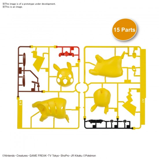 Pikachu Battle Pose - Pokemon Model Kit