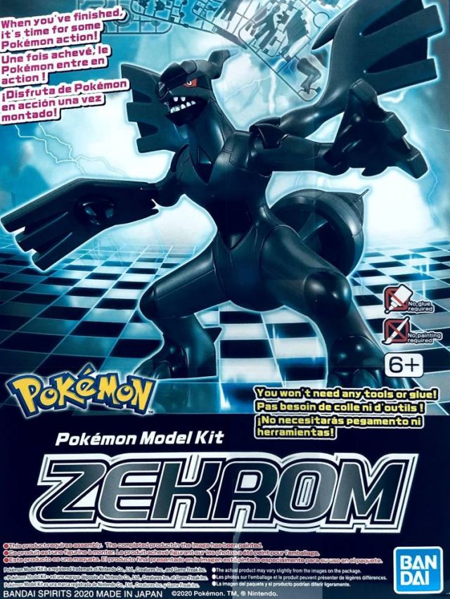 Zekrom - Pokémon Model Kit
