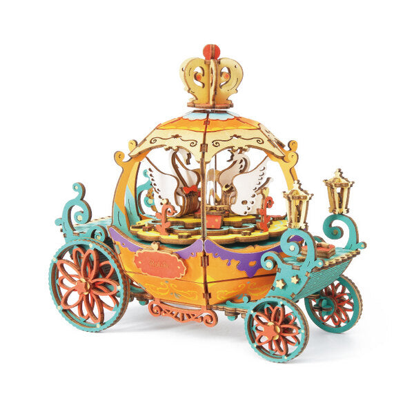 Pumpkin Carriage - Caja Musical Armable - Rolife