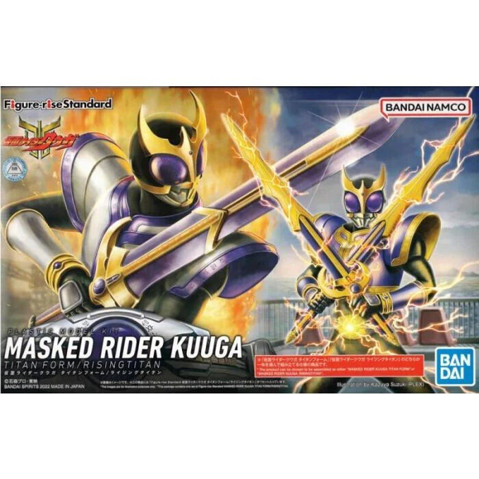 Masked Rider KUUGA Titan Form - Model Kit Articulado - Bandai