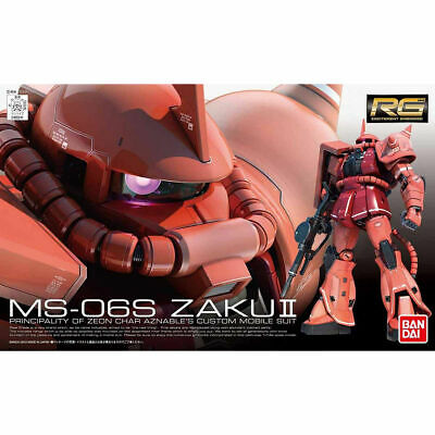 RG 1/144 MS-06S ZAKU - Model Kit Articulado - Bandai
