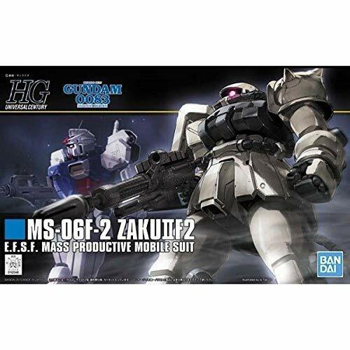 HGUC 1/144 MS-06F-2 ZAKU II (Earth Feredation Type) - Model Kit Articulado - Bandai