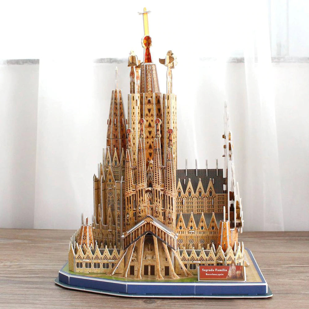 Sagrada Familia Barcelona - Nat Geo - Rompecabezas 3D