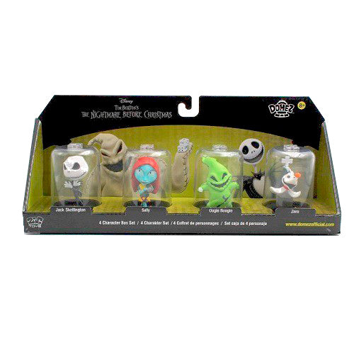 Pack 4 Figuras - Disney Nightmare before Christmas - Domez