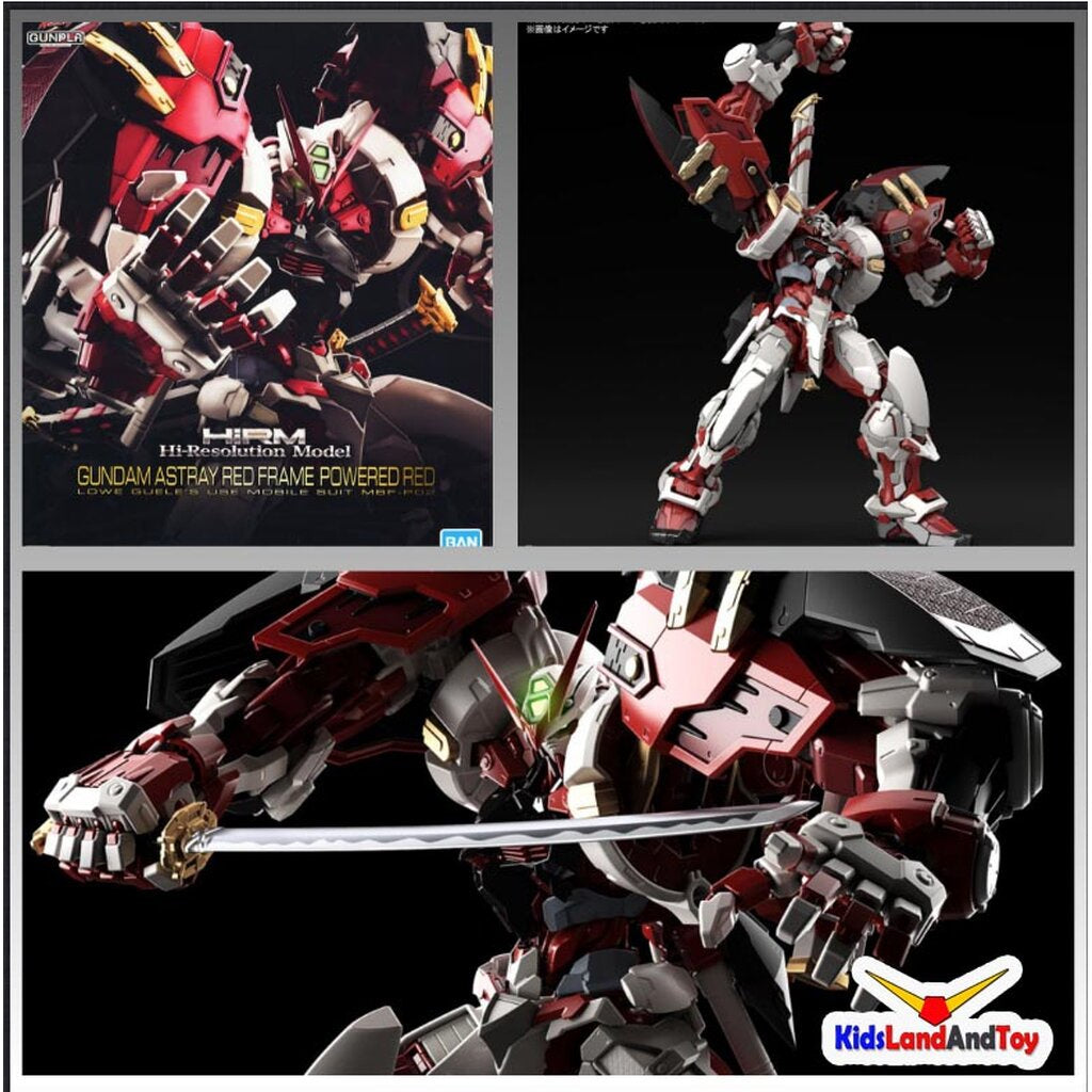 Hi-RESOLUTION MODEL 1/100 GUNDAM ASTRAY RED FRAME Powered Red - Model Kit Articulado - Bandai