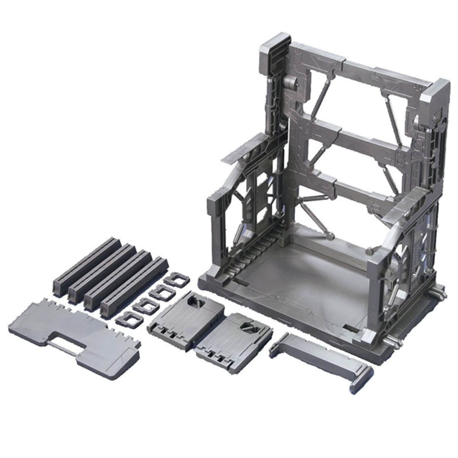 HANGAR SYSTEM BASE 001 - BLACK - Bandai