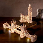 Tower Bridge - Rompecabezas 3D - Maqueta de Madera Rolife