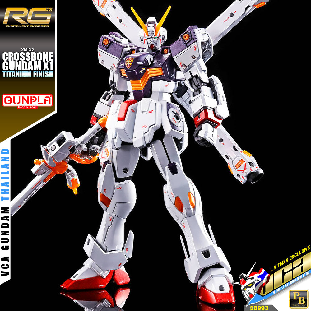 RG 1/144 Crossbone Gundam X1 - Model Kit Articulado - Bandai