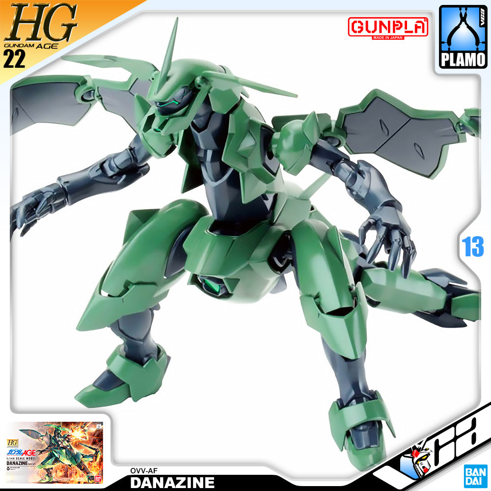 HG 1/144 DANAZINE - Model Kit Articulado - Bandai